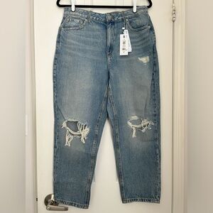 BNWT Dynamite Claudia Distressed Relaxed Jeans